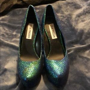 Steve Madden Heels (mermaid color)